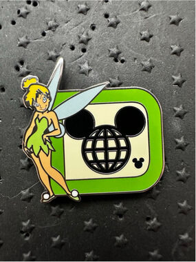 Disney Pin 2025 Hidden Mickey WDW D Characters - Tinker Bell [174801]